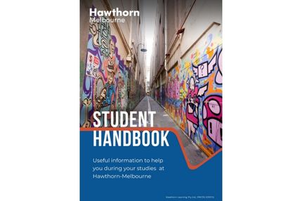 Student handbook cover