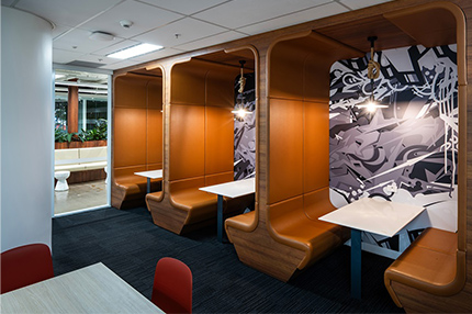 Study Hub booths
